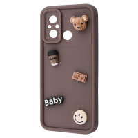 Чохол Pretty Things Case Xiaomi Redmi 12C brown/bear