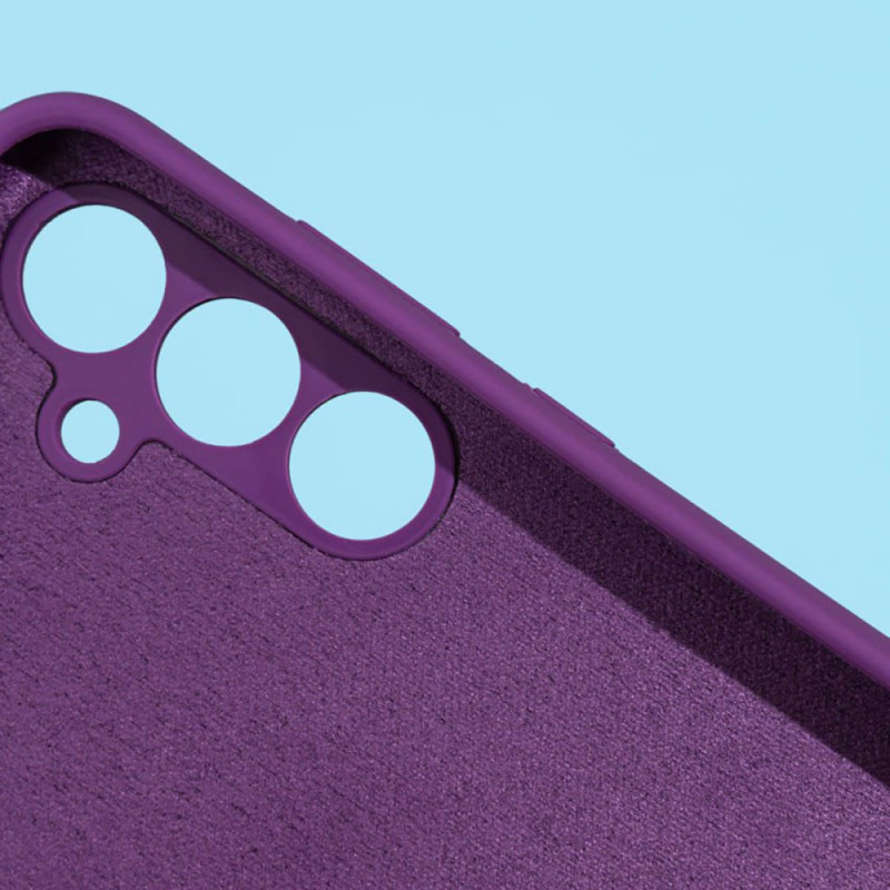 Чохол WAVE Full Silicone Cover Samsung Galaxy A55 red