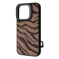 Чохол Kajsa Glamorus Collection with Magnetic Ring iPhone 16 Pro Max bronze