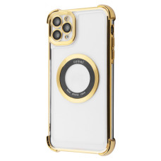 Чохол Glossy Case with Magnetic Ring iPhone 12 Pro Max gold