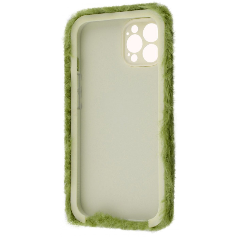 Чохол Fluffy Love Case iPhone 14 Pro Max green