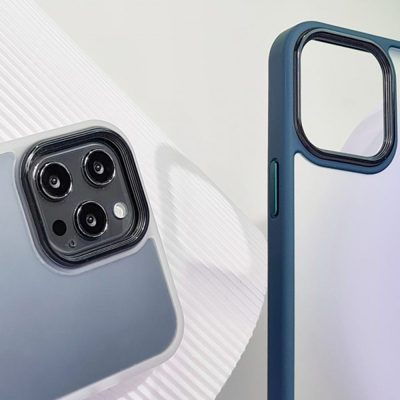 Чохол Shadow Matte Metal Buttons iPhone 13 Pro black