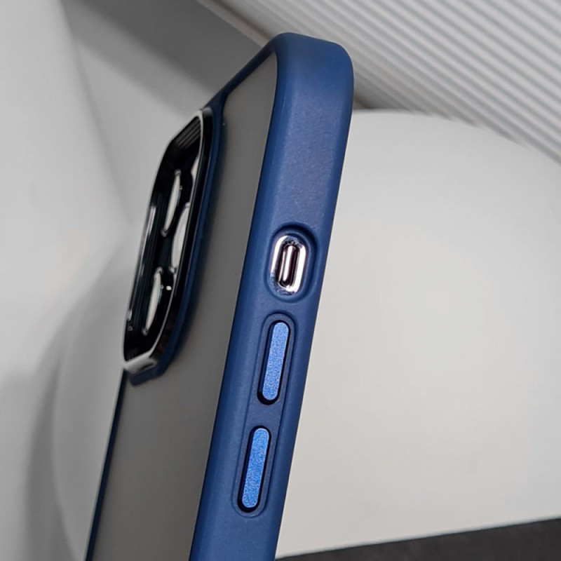 Чохол Shadow Matte Metal Buttons iPhone 13 Pro black