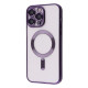Чохол Metal Matte Case with Magnetic Ring iPhone 13 Pro deep purple