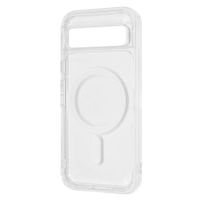 Чохол WAVE Clear Case (PC+TPU) with Magnetic Ring Google Pixel 8A clear