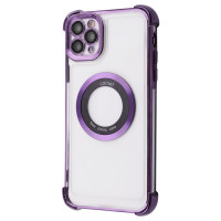 Чохол Glossy Case with Magnetic Ring iPhone 11 Pro Max purple