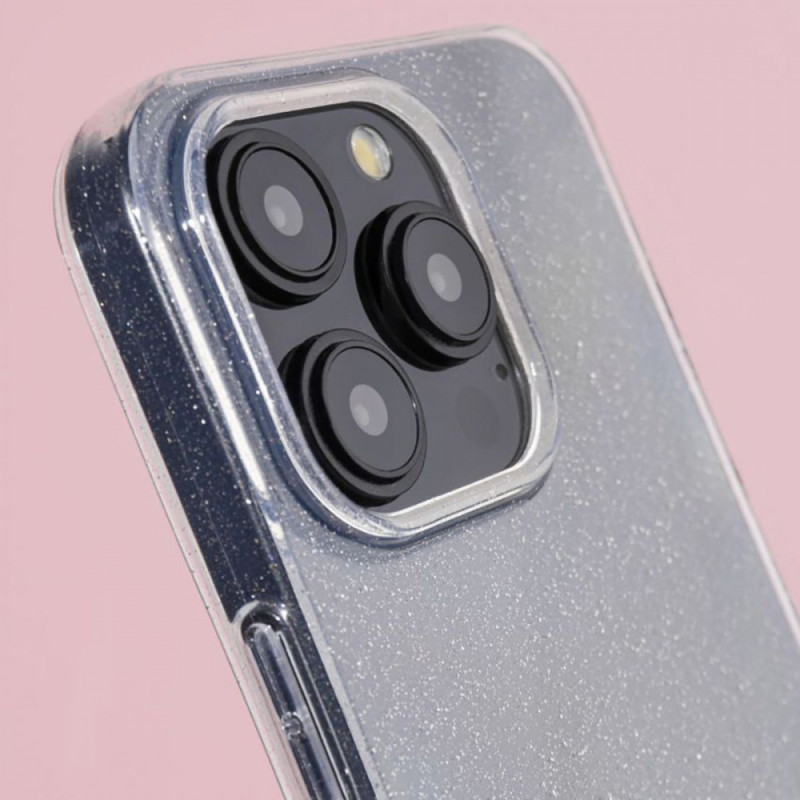 Чохол Clear Case with Sparkles iPhone 13 transparent