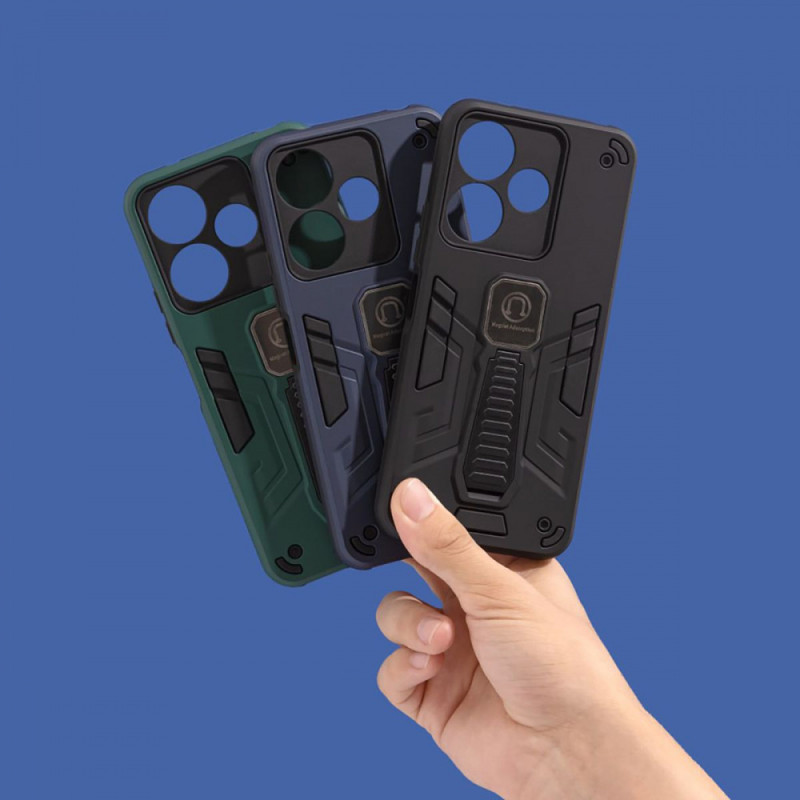 Чохол Armor Magnetic Tecno Spark 30C 4G blue