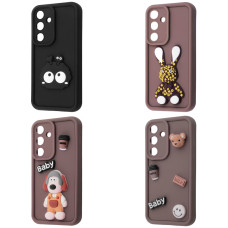 Чохол Pretty Things Case Samsung Galaxy S24 black/fluffy black