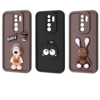 Чохол Pretty Things Case Xiaomi Redmi 9 black/fluffy white