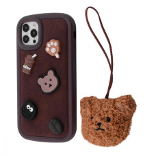 Чохол Cute Toy Case iPhone 14 Pro brown