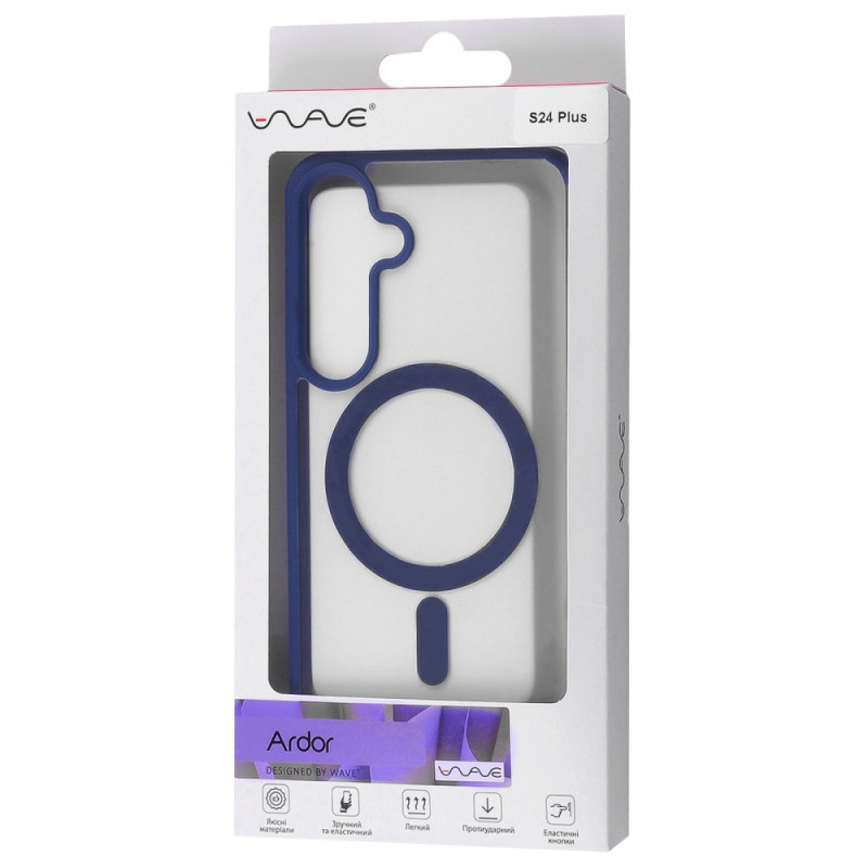 Чохол WAVE Ardor Case with Magnetic Ring Samsung Galaxy S24 deep purple