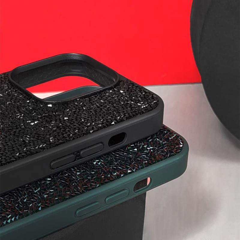 Чохол Bling World Rock Diamond (TPU) iPhone 14 Plus/15 Plus green