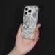 Чохол Halographic Glow Case iPhone 14 Pro Max silver