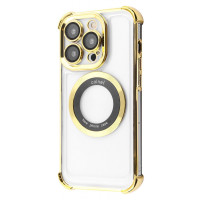 Чохол Glossy Case with Magnetic Ring iPhone 13 Pro gold