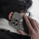 Чохол Metal Matte Case with Magnetic Ring iPhone 14 Pro Max silver