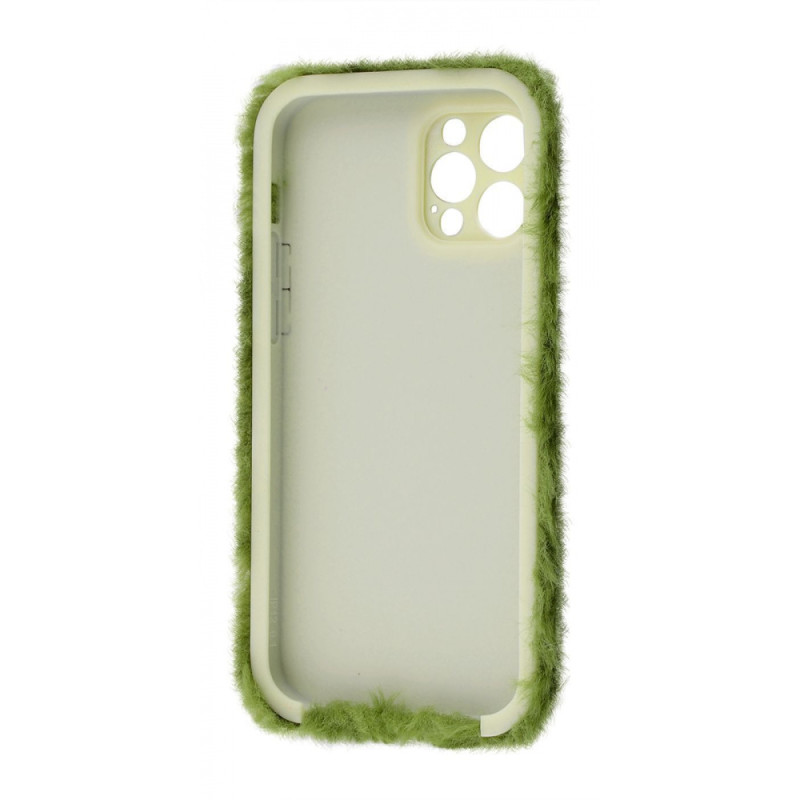 Чохол Fluffy Love Case iPhone 12 Pro purple