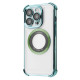 Чохол Glossy Case with Magnetic Ring iPhone 14 Pro green