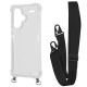 Чохол WAVE Clear Case with Strap Xiaomi Redmi Note 13 Pro+ black