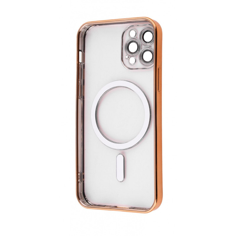 Чохол Metal Matte Case with Magnetic Ring iPhone 12 Pro gold