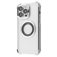 Чохол Glossy Case with Magnetic Ring iPhone 13 Pro Max silver