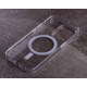 Силіконовий чохол MagSafe CLEAR для телефону iPhone 14 Pro прозорий