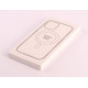 Силіконовий чохол MagSafe CLEAR для телефону iPhone 15 прозорий