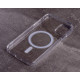 Силіконовий чохол MagSafe CLEAR для телефону iPhone 11 Pro Max прозорий