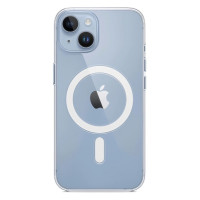 Силіконовий чохол MagSafe CLEAR для телефону iPhone 14 Plus прозорий