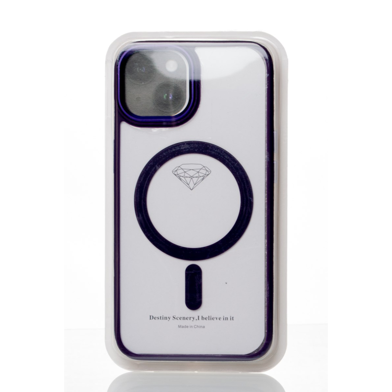Силіконовий чохол MagSafe COLORS для телефону iPhone 12 / iPhone 12 Pro чорний