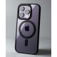 Силіконовий чохол MagSafe COLORS для телефону iPhone 13 Pro чорний