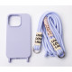 Силіконовий чохол CORD для телефону iPhone 15 фіалковий