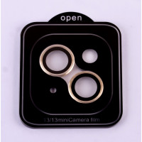 Захисне скло для камери DARK iPhone 13 / iPhone 13 mini золотий