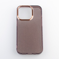 Силіконовий чохол DARK GLITTER для телефону iPhone 13 Pro чорний