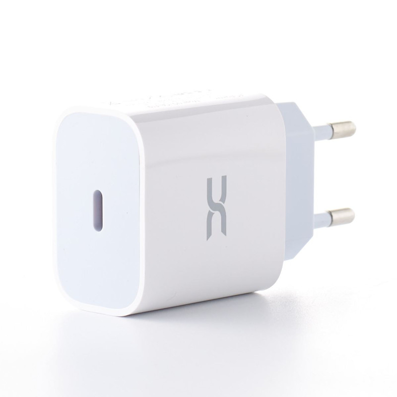 Мережевий зарядний пристрій DC 2в1 Lightning PD/20W (CA-F19) білий