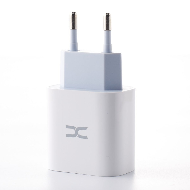 Мережевий зарядний пристрій DC 2в1 Lightning PD/20W (CA-F19) білий
