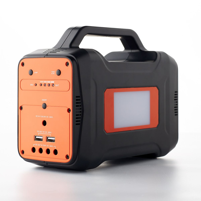 Портативна Power Station DC ES-36 (36000 mAh) чорний
