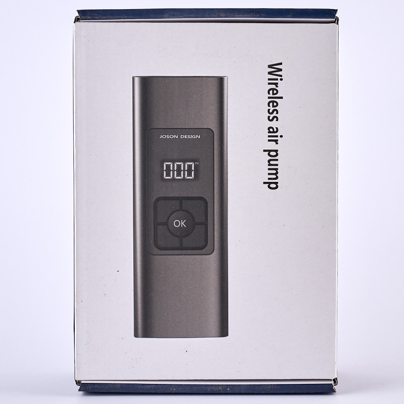 Портативний компресор для автомобіля DC CZ012 (6000 mAh) чорний