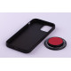 Чохол з екошкіри MagSafe DC + magsafe PopSocket для телефону iPhone 12 Pro Max червоний