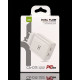 Мережевий зарядний пристрій DC 2PD/35W Fast Charger (CA-D17) білий