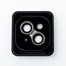 Захисне скло для камери DIAMOND iPhone 15 / iPhone 15 Plus сірий