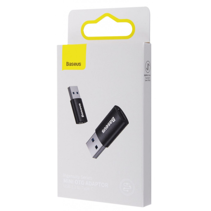 Перехідник Baseus Ingenuity Series Mini OTG Type-C to USB 3.1 blue