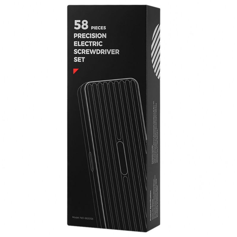 Багатофункціональний набір електричних викруток 58в1 KS-840058 black