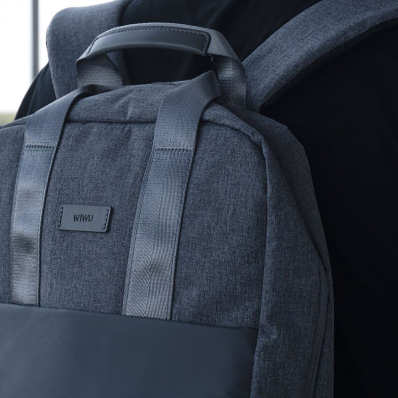 Портфель WIWU Minimalist Backpack 15,6" gray