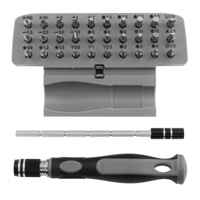 Багатофункціональний набір викруток 30in1 KS-840084 black
