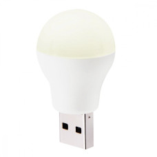 USB Led лампа 1w warm