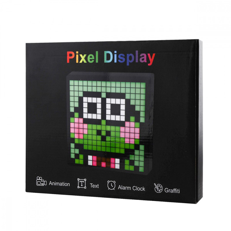 Розумний піксельний дисплей 16x16 pixels black