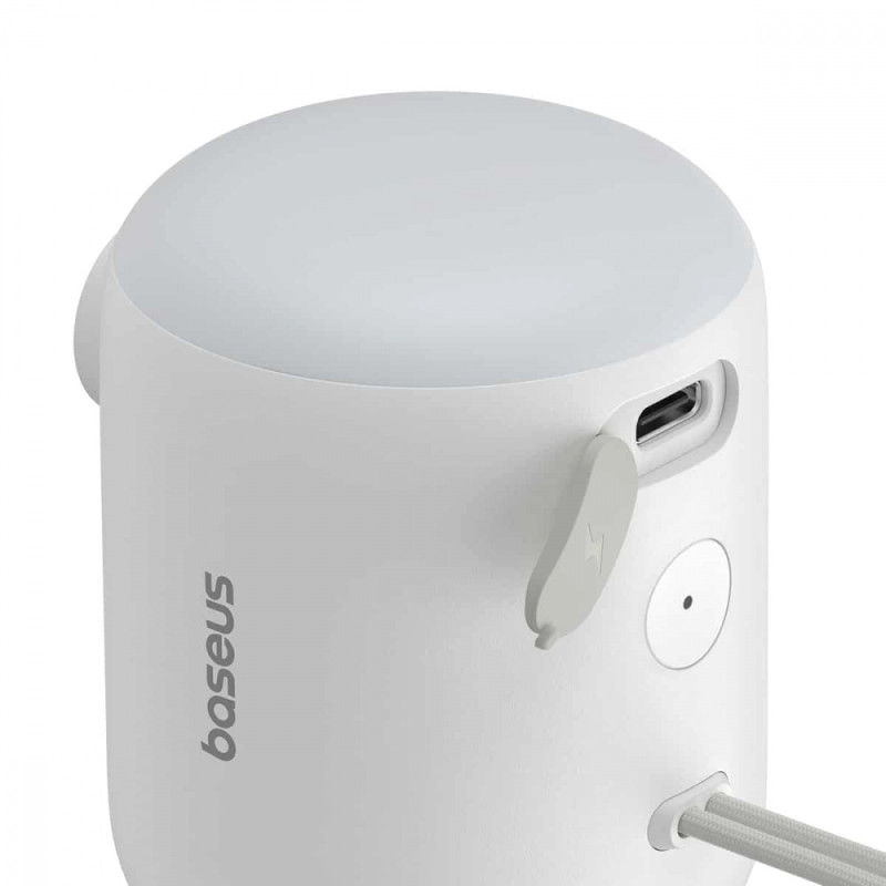 Портативний насос Baseus PocketGo Portable Air Pump white