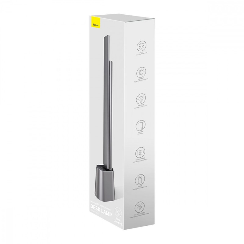 Настільна лампа Baseus Smart Eye Series Charging Folding (Smart Light) white