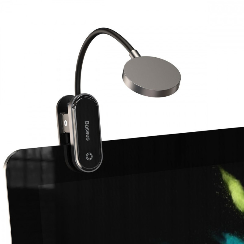 LED Лампа Для Будинку Baseus Comfort Reading Mini Clip dark gray